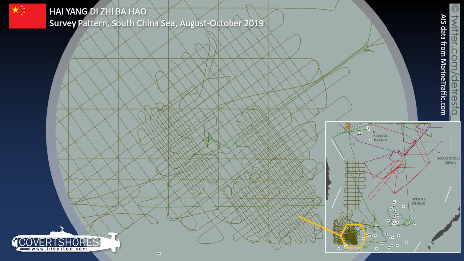 Chinese Survey Activities In South China Sea