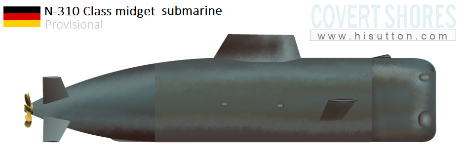 German N-310 Class midget submarine - Covert Shores