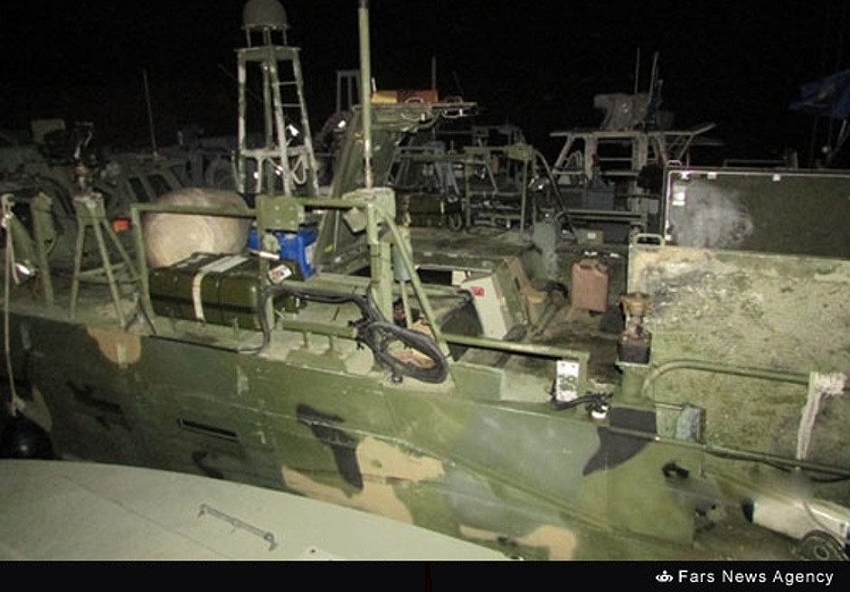 Iranian Revolutionary Guards acquire 2 US Navy Riverine Command Boats