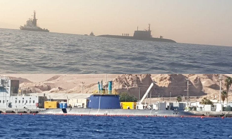 Israeli Navy Dolphin Submarine