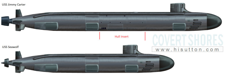 Unbuilt US Navy Spy Submarine Concept - Covert Shores