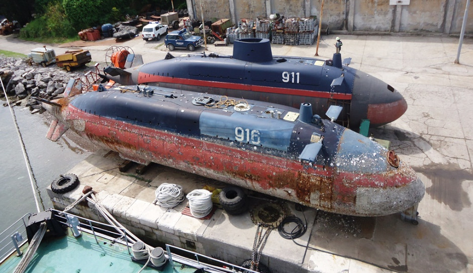 Yugoslavian midget submarines