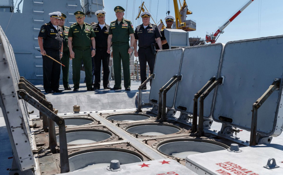 Buyan-M Class missile corvette VLS