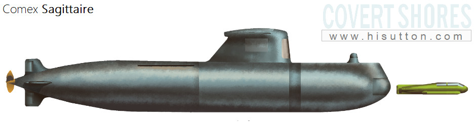 Comex Sagittaire midget submarine concept