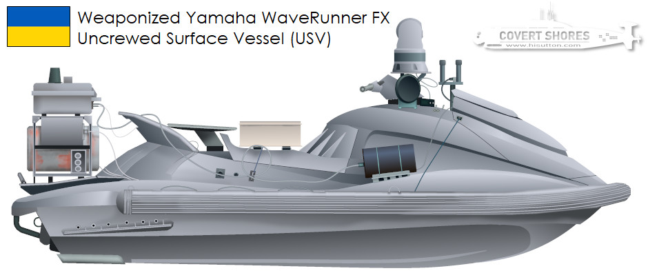 Ukraine USV jet Ski Yamaha Waverunner FX