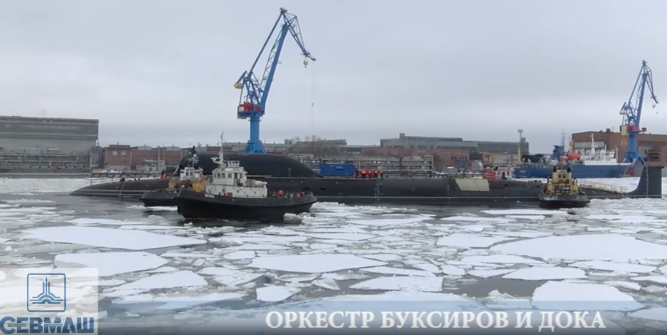 Revealing video of Pr.885M 'Kazan' launch - Covert Shores